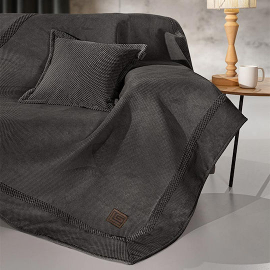 Guy Laroche Rubicon Sesselüberwurf 170x150cm Bitter