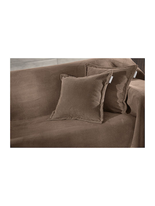 Guy Laroche Rubicon Armchair Throw 170x150cm Latte