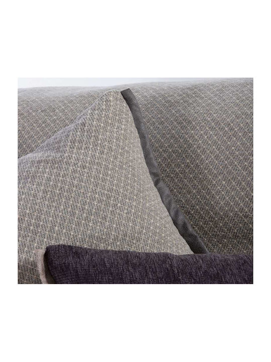 Nef-Nef Homeware Decke & Couchdecke Sesselüberwurf Zwei Seiten Jacquard 170x180cm Beiges
