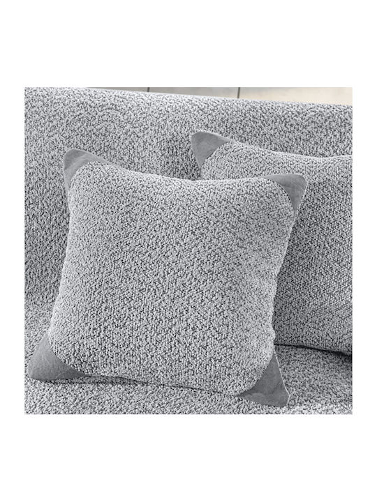 Guy Laroche Lama Ριχτάρι Τετραθέσιου Καναπέ Ζακάρ 170x350εκ. Silver 1133086224025