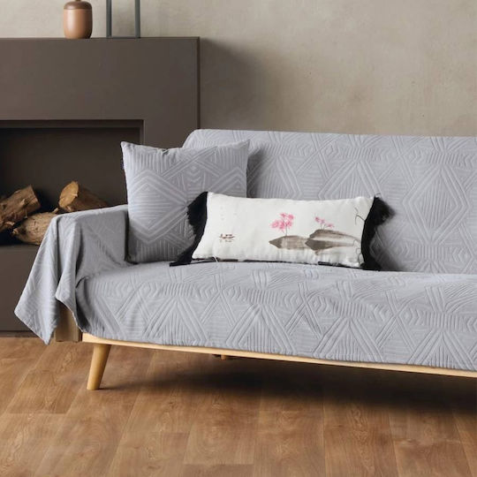 Kentia Delilah Ριχτάρι Διθέσιου Καναπέ Fleece 180x240εκ. 22