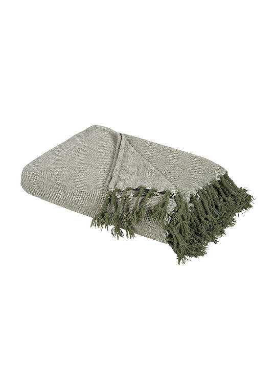 Das Home 0273 Ριχτάρι Διθέσιου Καναπέ Chenille 180x250εκ. Λευκό