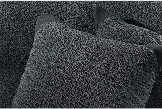Guy Laroche Lama Ριχτάρι Πολυθρόνας Ζακάρ 170x150εκ. Anthracite 1133086224013