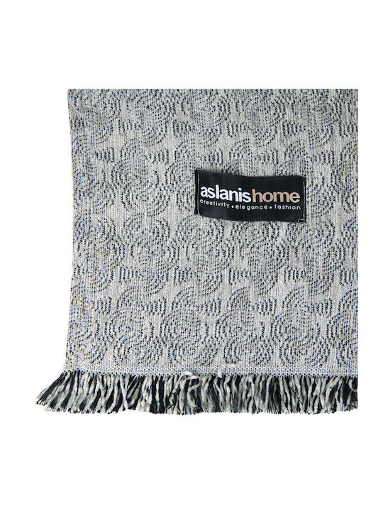 Aslanis Home Selena Ριχτάρι Πολυθρόνας 180x180εκ. Γκρί