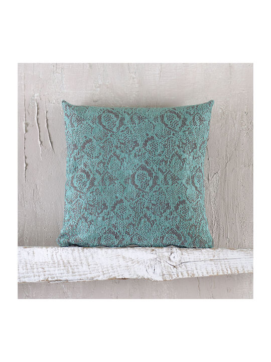 Rythmos Snake Ριχτάρι Τριθέσιου Καναπέ Chenille 180x280εκ. Πετρόλ 117-193-2727