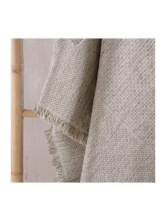 Rythmos Simplin Ριχτάρι Πολυθρόνας Chenille 180x160εκ. Μπεζ