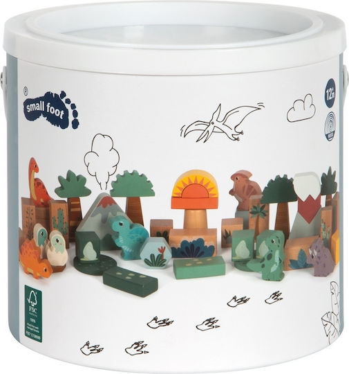Small Foot Блокчета Дървени 50бр