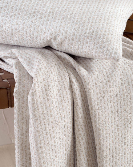 Rythmos Colin Four-Seater Sofa Throw Jacquard 180x330cm Gray