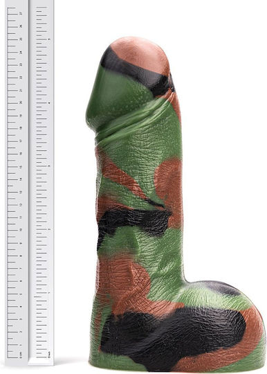 Kiotos Revolt Ρεαλιστικό Dildo Πράσινο 25.5cm