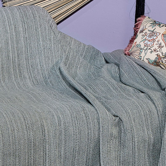 Kentia Grant Ριχτάρι Πολυθρόνας Chenille 170x180εκ. 22 Grey