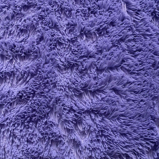 Silk Fashion 5336 Ριχτάρι Πολυθρόνας Γούνινο 145x195εκ. Μωβ