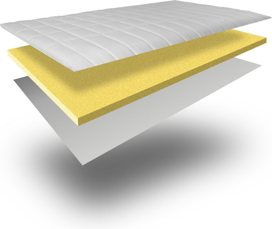 Ypnos Ανώστρωμα Memory Foam Ημίδιπλο Memory Foam Eμποτισμένο με Olive Oil 110x200x6εκ.
