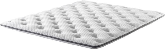 Como felt & wadding producers Mattress Topper Single Foam Infused with Aloe 90x200x7cm