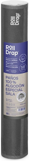 Roll Drap Σετ 10 Ξενοδοχειακές Πετσέτες Χεριών 64x40 εκ. Ανθρακί