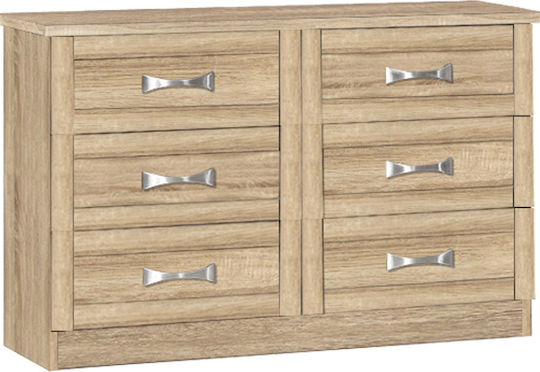 Συρταριέρα Ξύλινη Real 120x41.5x76εκ.