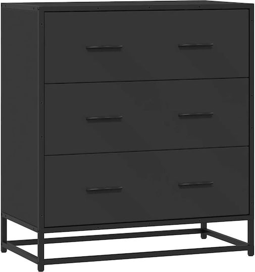 Συρταριέρα Κρεβατοκάμαρας mit 3 Schubladen 68x35x76cm