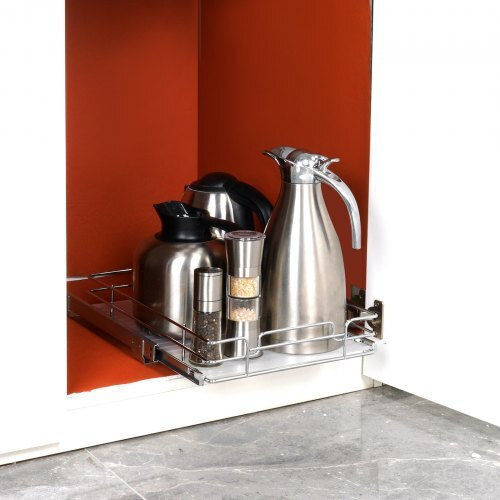 Vevor Рафт За Шкаф Inox 30x43см Сребрист