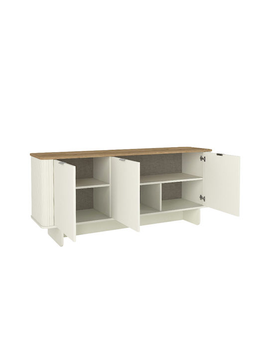 Bufet Bohema Ivory - Sepet Oak 180x47x76.6cm