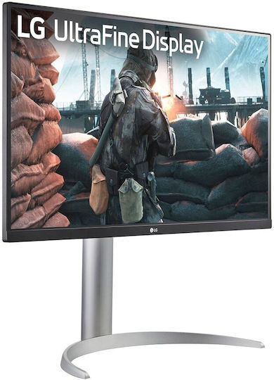 LG UltraFine 27UP650K-W IPS HDR Monitor 27" 4K 3840x2160 με Χρόνο Απόκρισης 5ms GTG