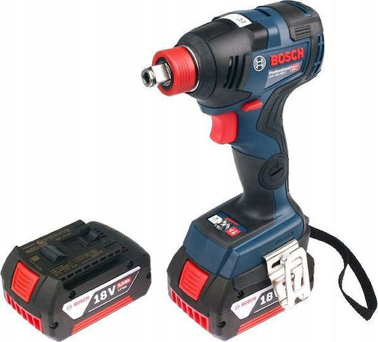 Bosch GDX 18V-200 C Ударен гайковерт 2x5Ах с Приемник 1/2" & 1/4"