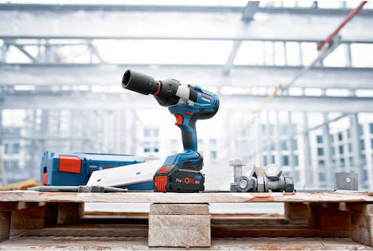 Bosch GDS 18V-1050 H Ударен гайковерт 2x5Ах с Приемник 3/4"