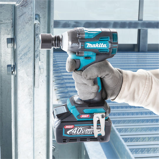Makita XGT Cheie de impact Baterie 40V 2x2.5Ah cu Priză 1/2"