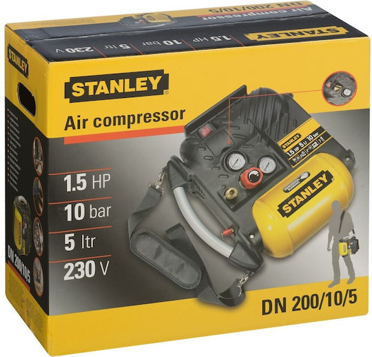 Stanley Air Compressors with Power 1.5hp and Airtank 5lt AIR-BOSS