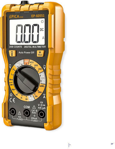 Epica Star Ψηφιακό Πολύμετρο με Μέτρηση AC / DC EP-60551