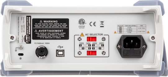 Tele Дигитален мултиметър Верен RMS с бузер с измерване на AC / DC / Съпротивление UT8802E