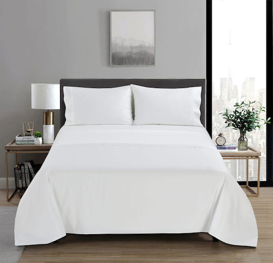 Liolios Home Kiera Pique Blanket Half Double 180x240cm White