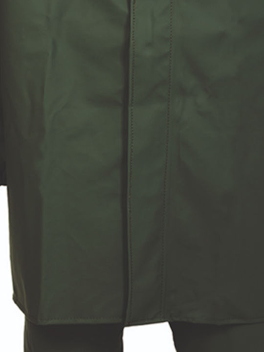 Dispan Waterproof and Windproof Jacket Work Green