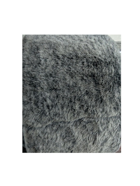TnS Super Soft Κουβέρτα Γούνινη Μονή 160x220εκ. Γκρι