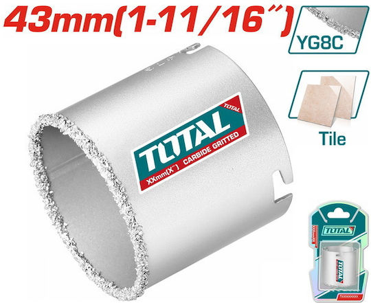 Total Diamond Broach Cutter for Firebrick and Tile