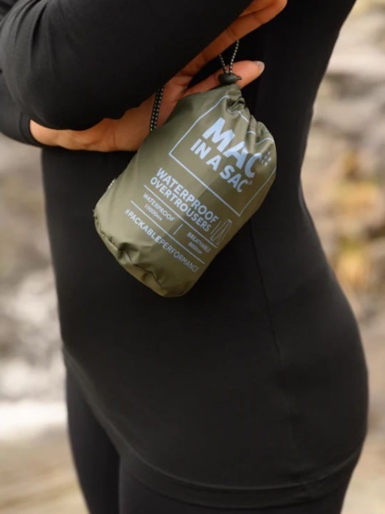 MAC In a Sac Αδιάβροχο και Αντιανεμικό Ανδρικό Παντελόνι Εργασίας Χακί