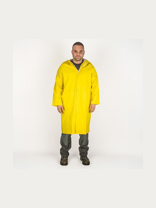 Bormann Waterproof Trenchcoat Work Yellow