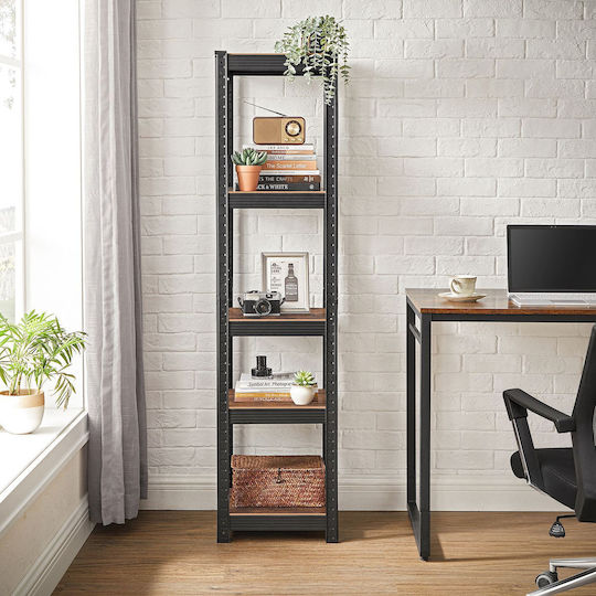 Songmics Ραφιέρα Dexion 37x37x150εκ. με 5 Ράφια Συνολικής Αντοχής 2000kg