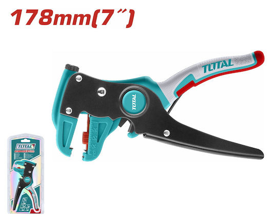 Total Automatic Wire Stripper with Cutter and Length 175mm 12pcs