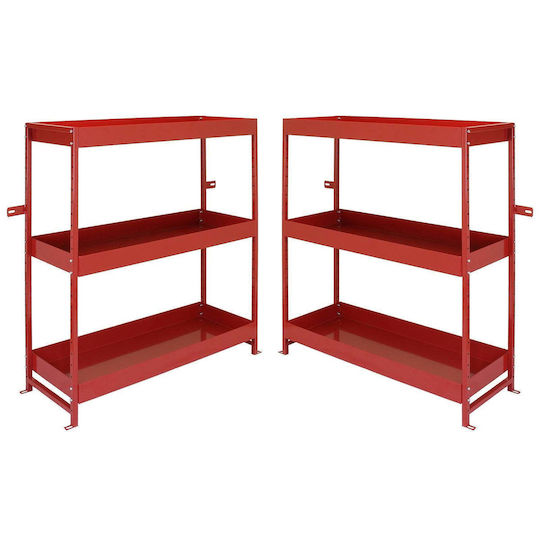 Ραφιέρες Dexion 115x34.8x116.5εκ. με 3 Ράφια 2τμχ