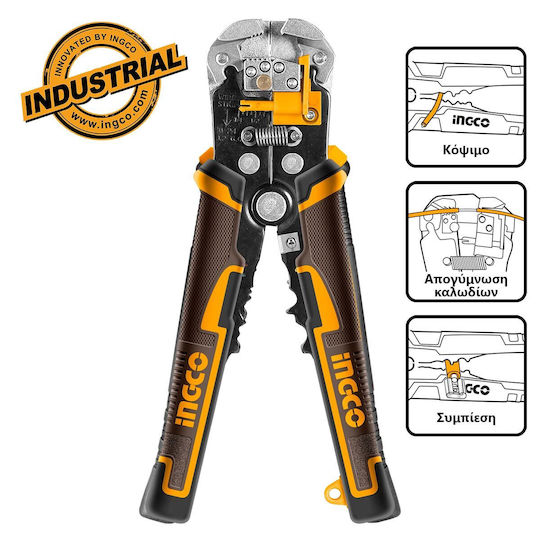 Ingco Automatic Cable Stripper with Cutter and 280mm Length