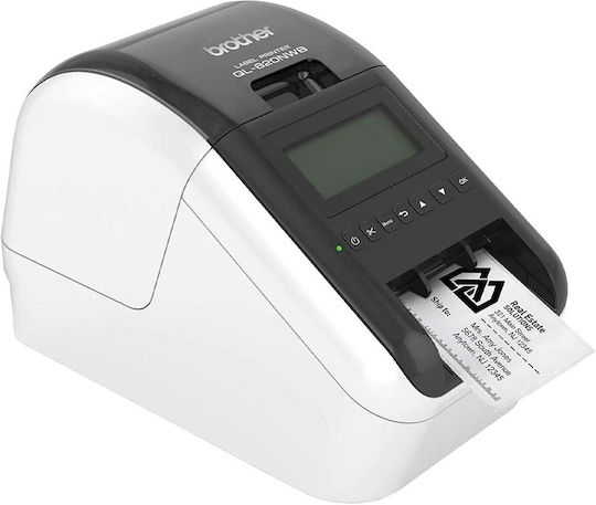 Brother P-touch Εκτυπωτής Ετικετών Απευθείας Μεταφοράς USB, Wi-Fi, Bluetooth, Ethernet 300 dpi