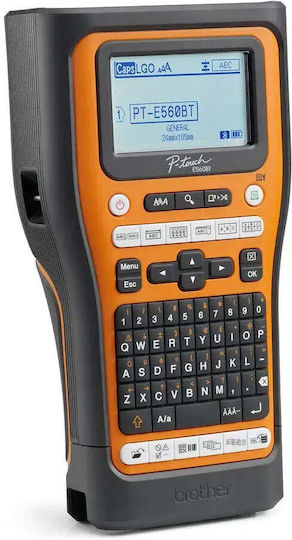 Brother P-touch Εκτυπωτής Ετικετών Θερμικής Μεταφοράς USB, Wi-Fi, Bluetooth