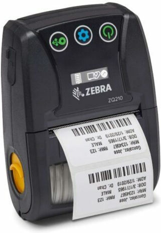 Zebra Portable Label Printer Portabil Imprimantă de Etichete Transfer Direct 203 dpi