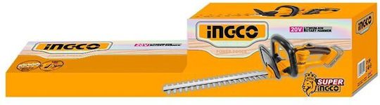 Ingco Hedge Trimmer Battery 20V with Blade 45cm CHTLI20461