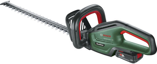 Bosch Universal Hedge Cut 18-50 Battery Hedge Trimmer 18V with 1 Battery with Blade Length 50cm