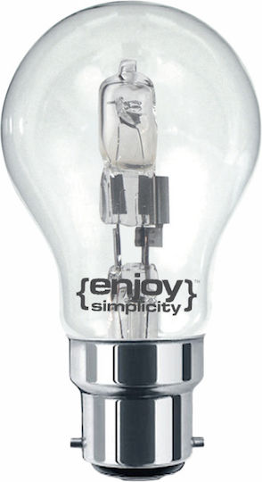 Elvhx Λάμπα Αλογόνου για Ντουί B22 με Ισχύ 28W 220-240V