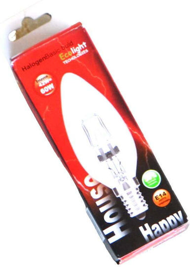 Happy House Halogenlampe für Fassung E14 mit Leistung 42W