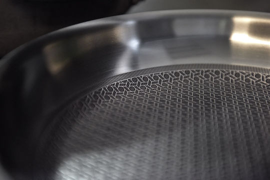 Tefal Eternal Mesh Pan Mit Deckel aus Edelstahl mit Keramikbeschichtung 24cm