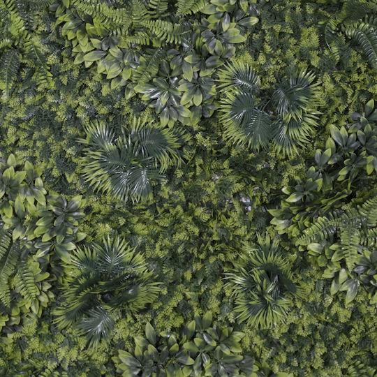Supergreens Изкуствена панелна листва 1x1м