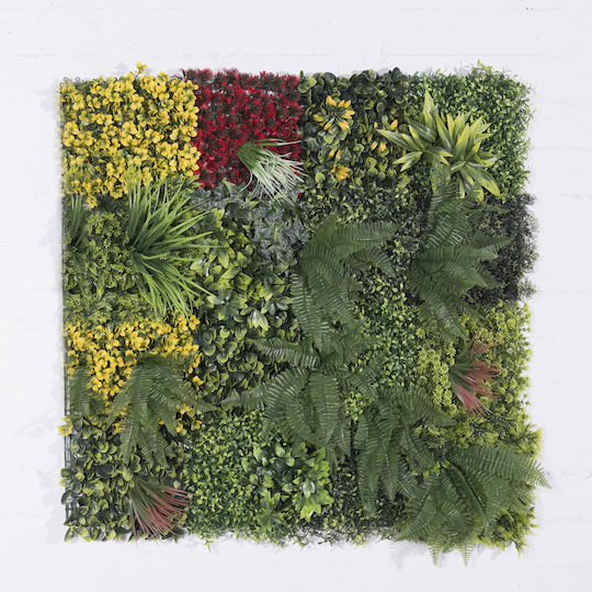 Supergreens Изкуствена панелна листва 1x1м