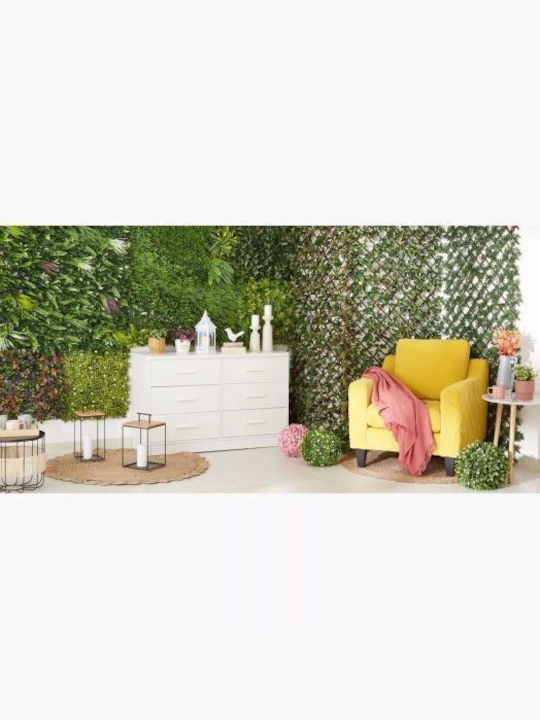 Gardin Foliu artificial în Trellis 1x1m